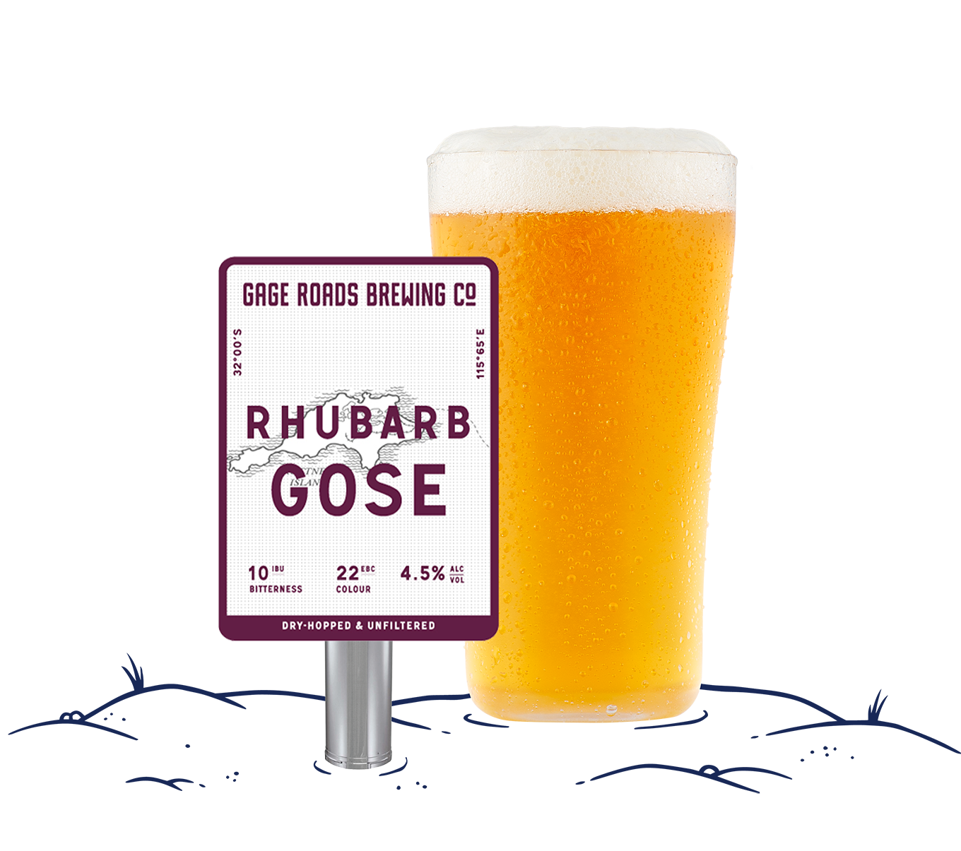 Rhubarb Gose